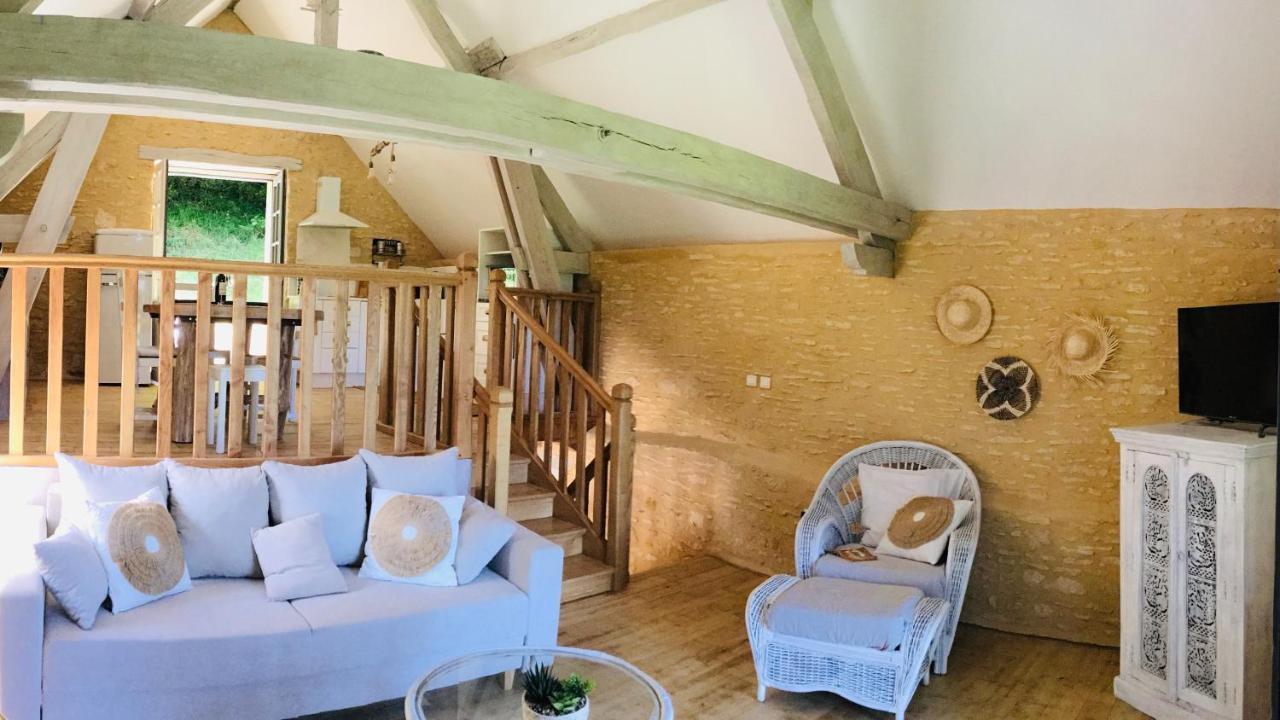 Logis Des 4 Fees Et Son Bain Nordique Villa Sainte-Nathalène Buitenkant foto